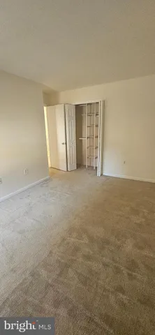 an empty room with window