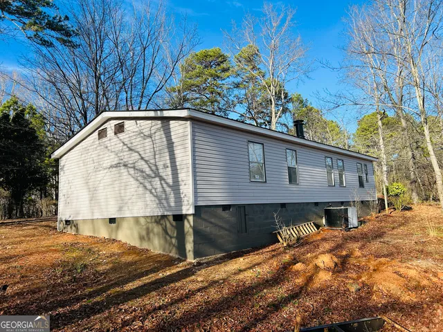 a view of outdoor space with trees