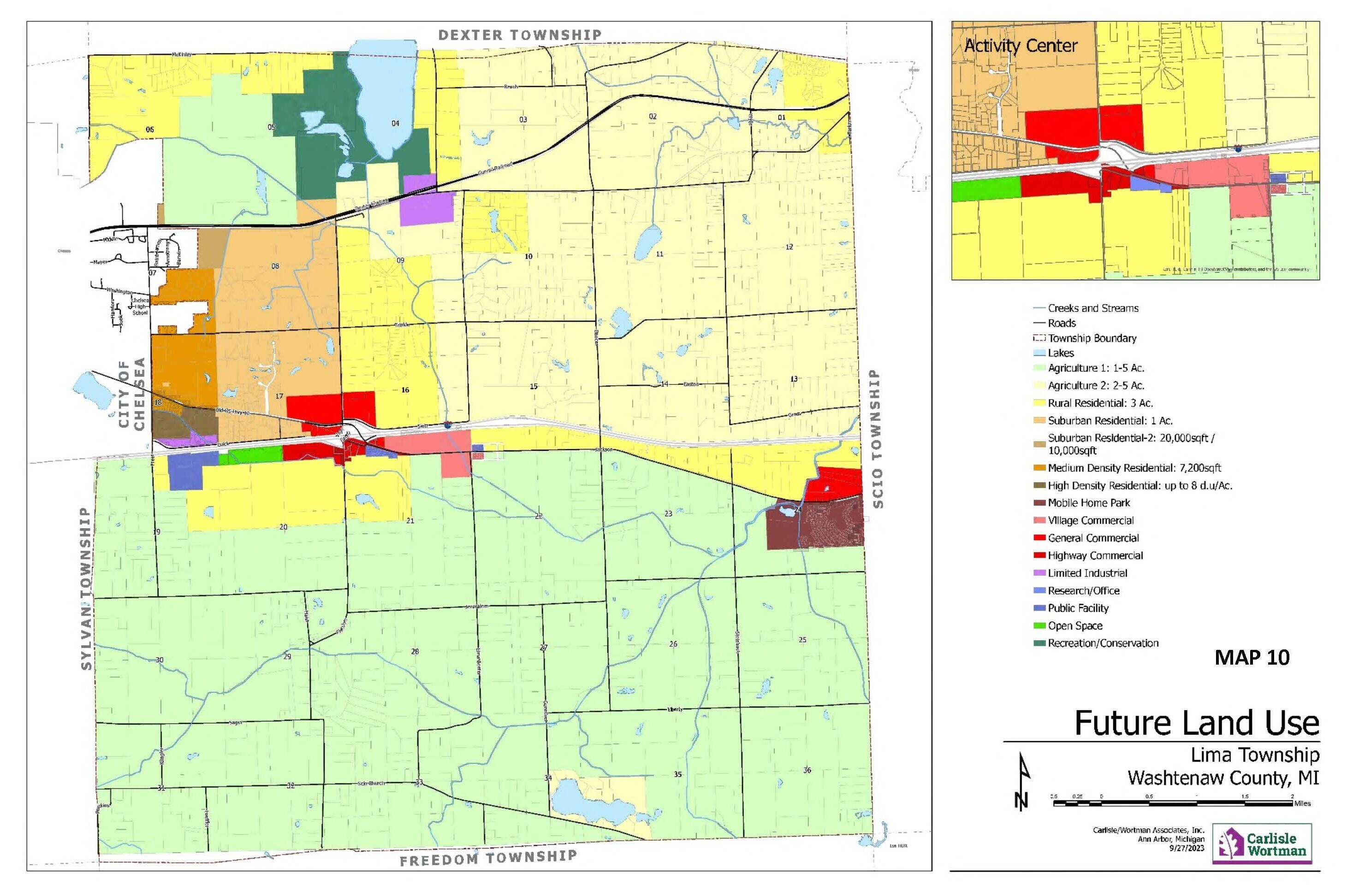 0 South Fletcher Road Chelsea, MI 48118 - Photo 7 of 7 Future Land Use Map 4-22-24
