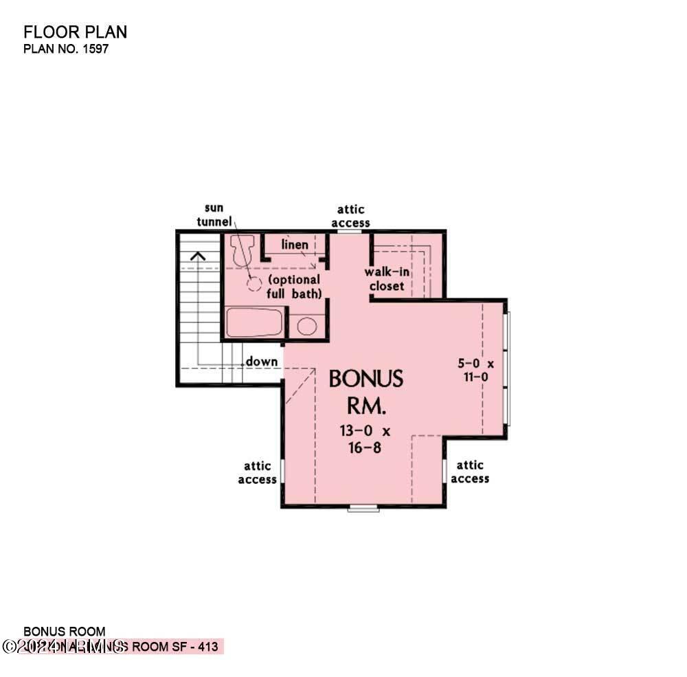 1038 Jonte Lane Manning, SC 29102 - Photo 18 of 18 Floor Plan PBomus room PAP