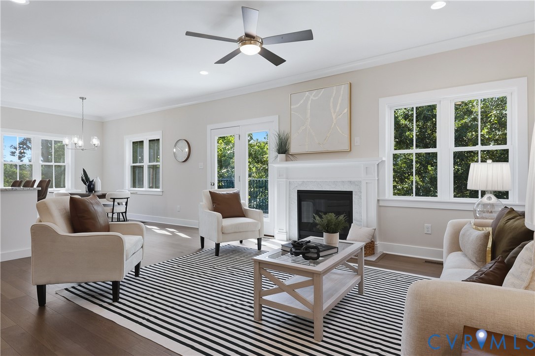 Gas fireplace with removte