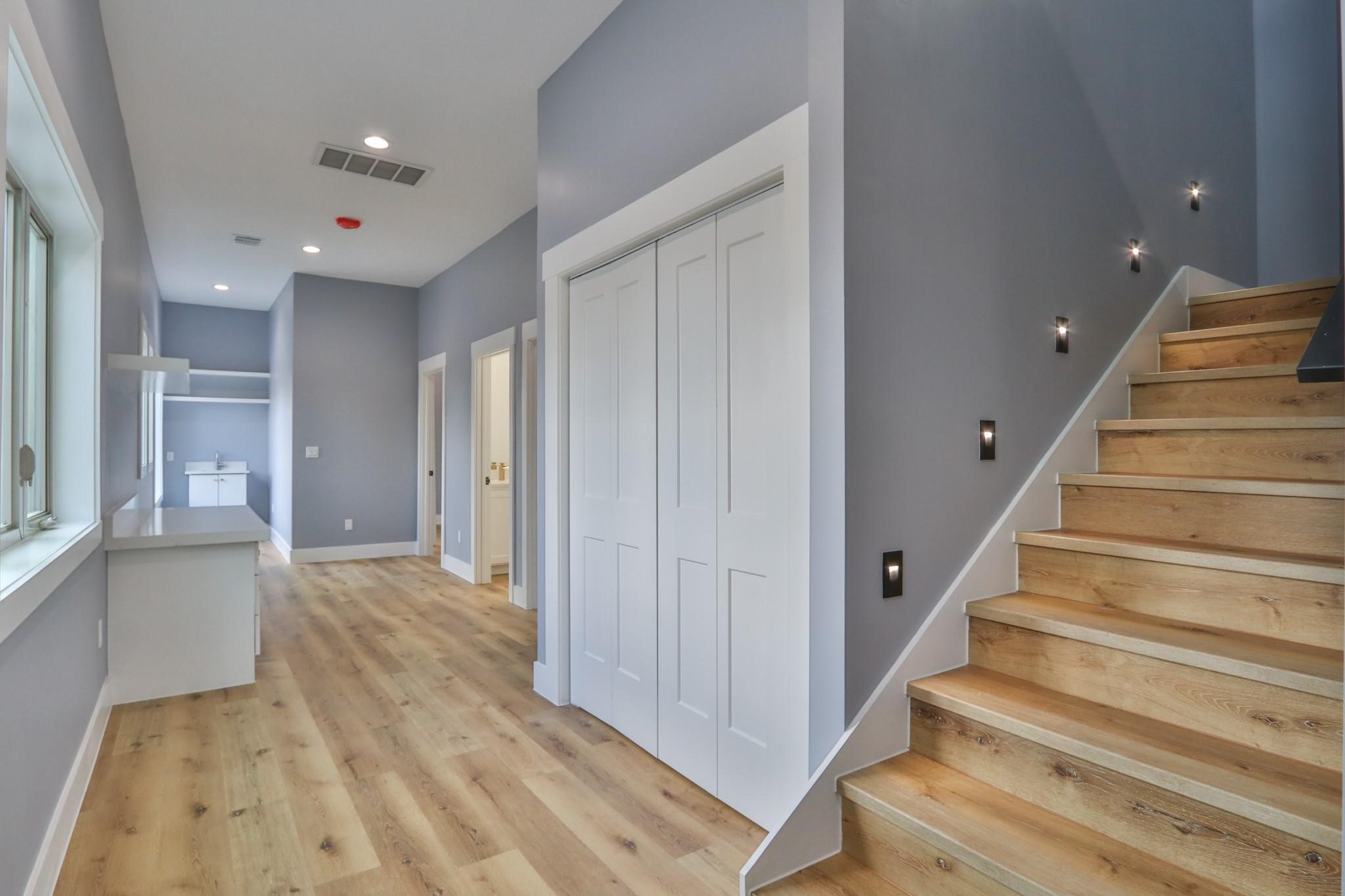 601 Cottage Street Houston, TX 77009 - Photo 36 of 48 Stairs off of 2nd floor leading to 3rd floor