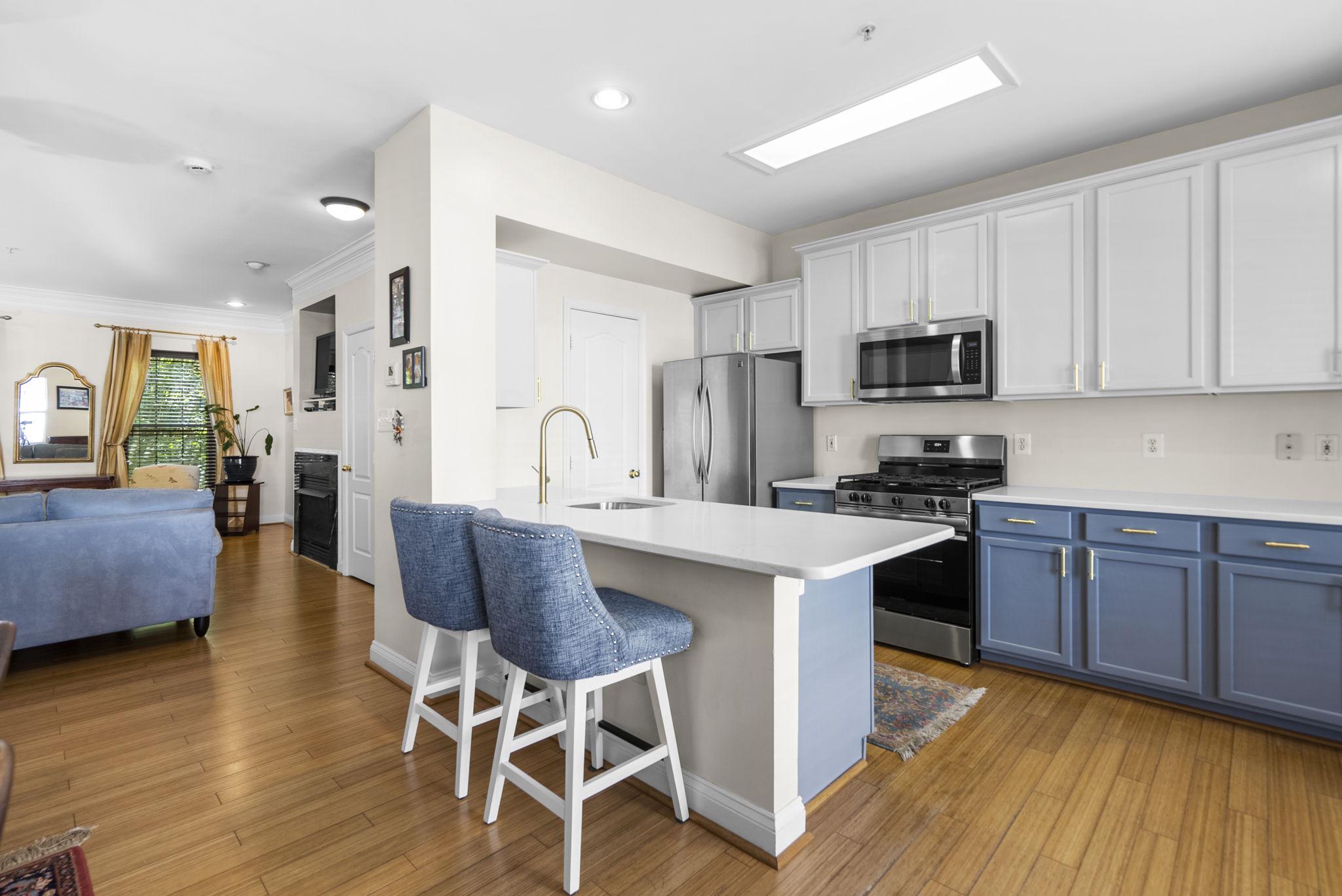 2128 Darcy Green Place Silver Spring, MD 20910 - Photo 14 of 34 Renovated Kitchen with stainless steel appliances