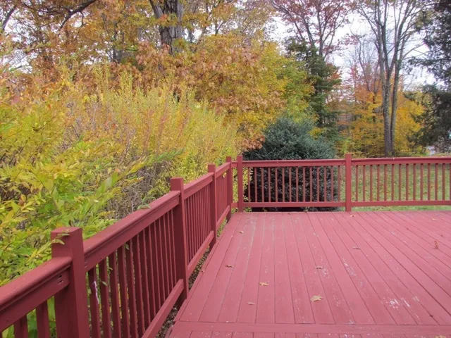 a view of deck with wooden floor and outdoor space