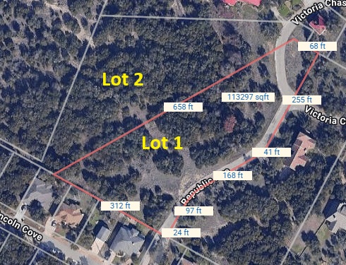 20114 Victoria Chase Leander, TX 78645 - Photo 2 of 14 Aerial map of property and surrounding area