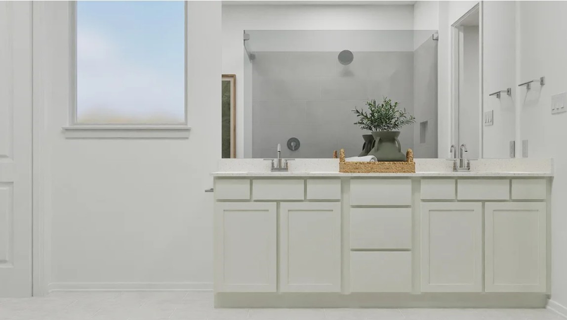 2708 Grove Crest Drive Rosenberg, TX 77469 - Photo 11 of 11 a bathroom with a sink and a mirror