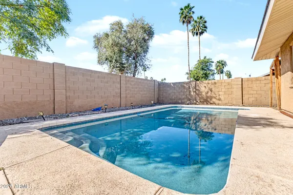 a view of a swimming pool