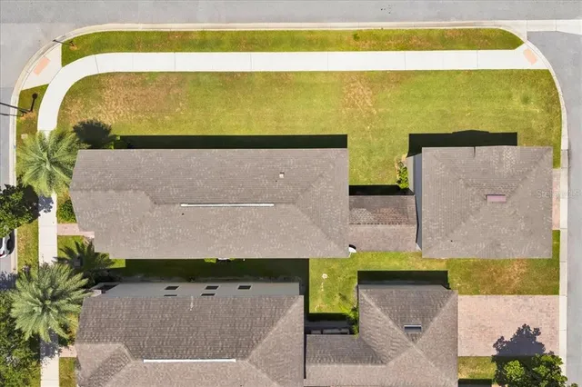 a view of swimming pool with seating area