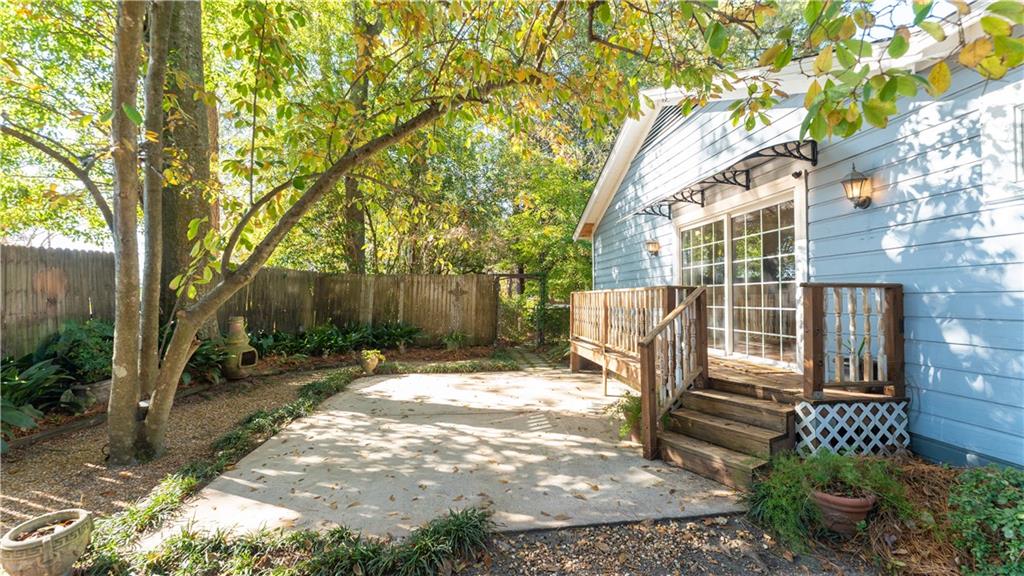 803 Forrest Avenue Tifton, GA 31794 - Photo 27 of 52 a backyard of a house with lots of green space