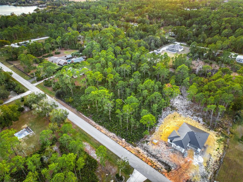 5817 Wolf Lake Road Sebring, FL 33875 - Photo 8 of 20 an aerial view of residential houses with outdoor space and trees