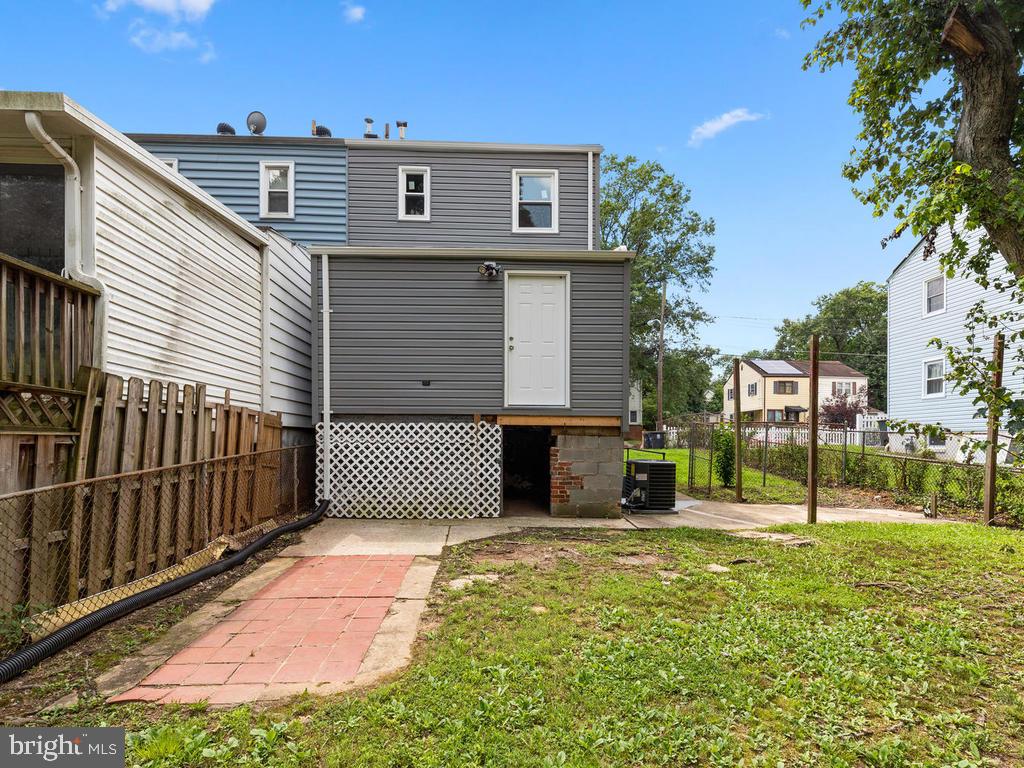 7228 East Forest Road Landover, MD 20785 - Photo 27 of 28 Exterior Rear View