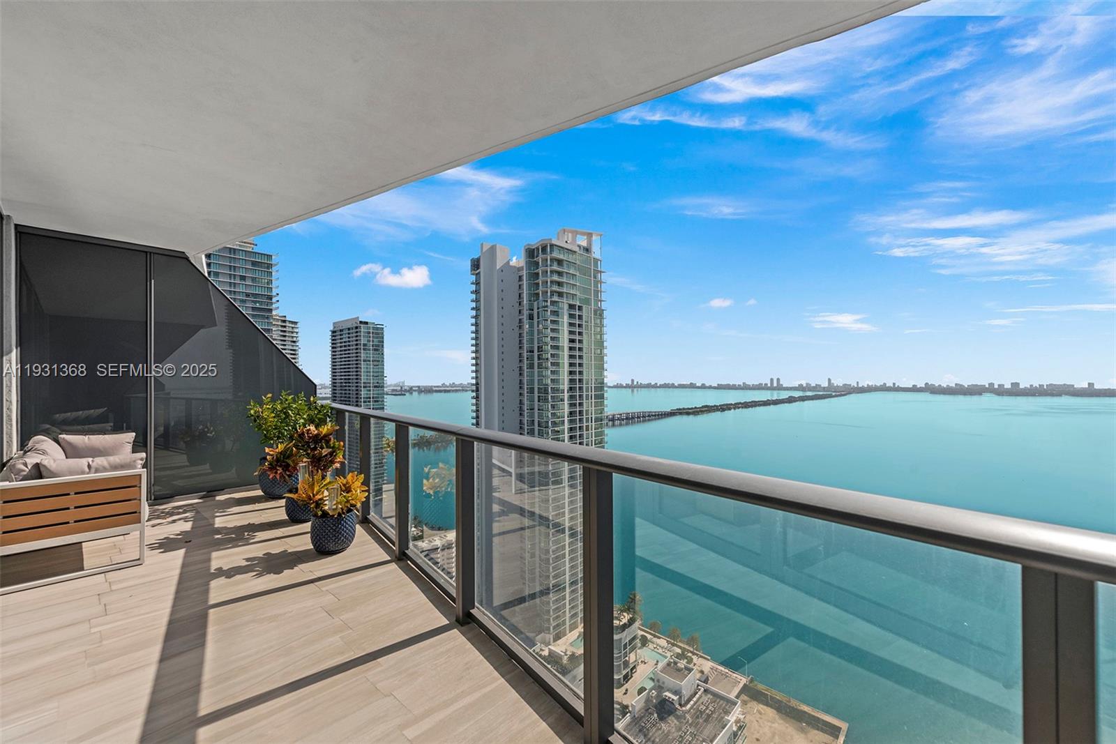 460 Northeast 28th Street, Unit 3903 Miami, FL 33137 - Photo 40 of 44 a view of balcony and deck