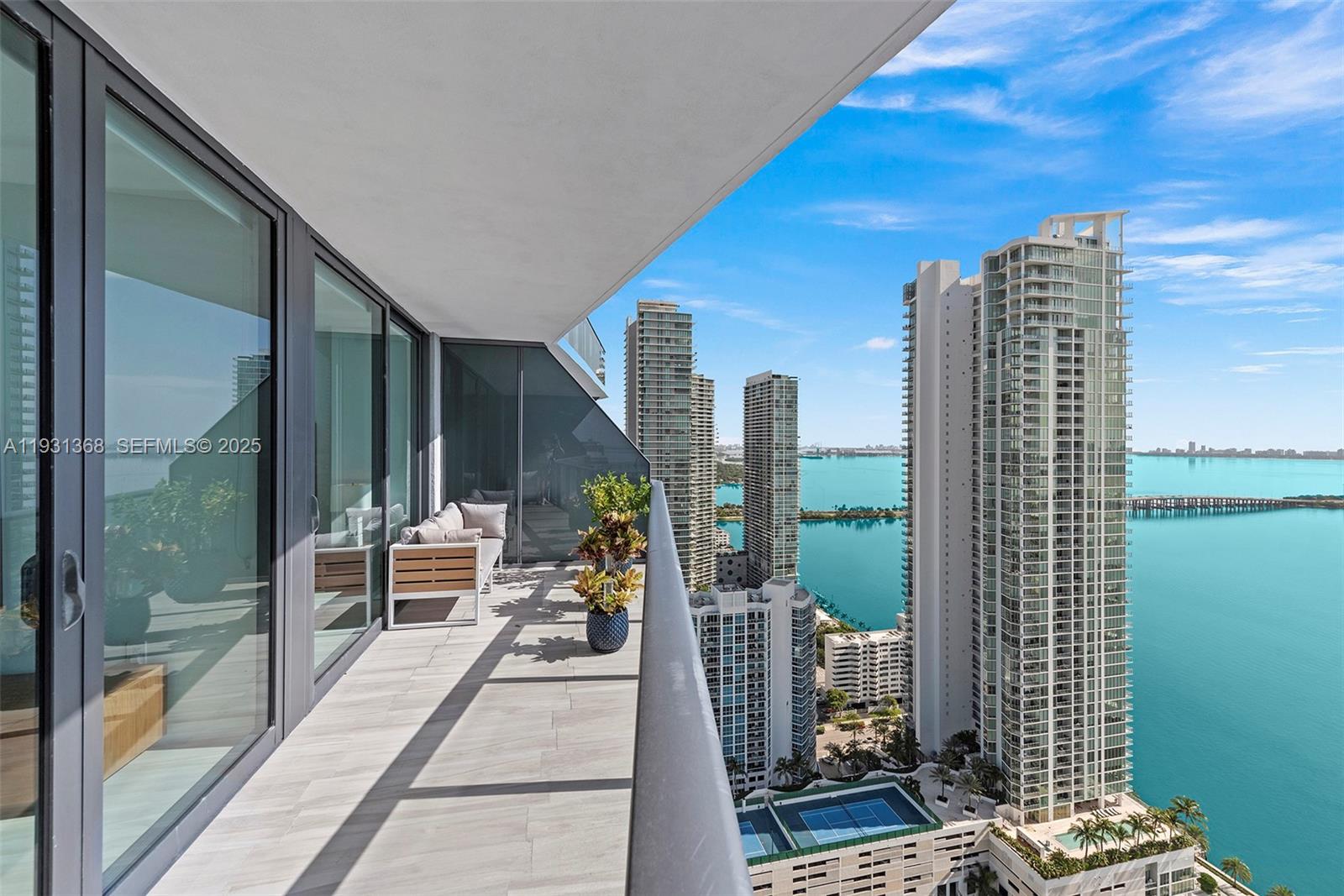 460 Northeast 28th Street, Unit 3903 Miami, FL 33137 - Photo 4 of 44 a view of balcony with patio