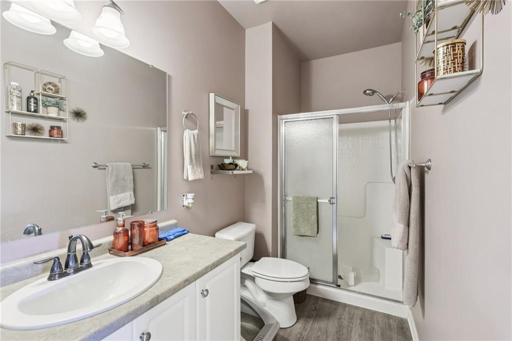 1009 Stockton Ridge Cranberry Township, PA 16066 - Photo 19 of 26 a bathroom with a sink toilet and shower