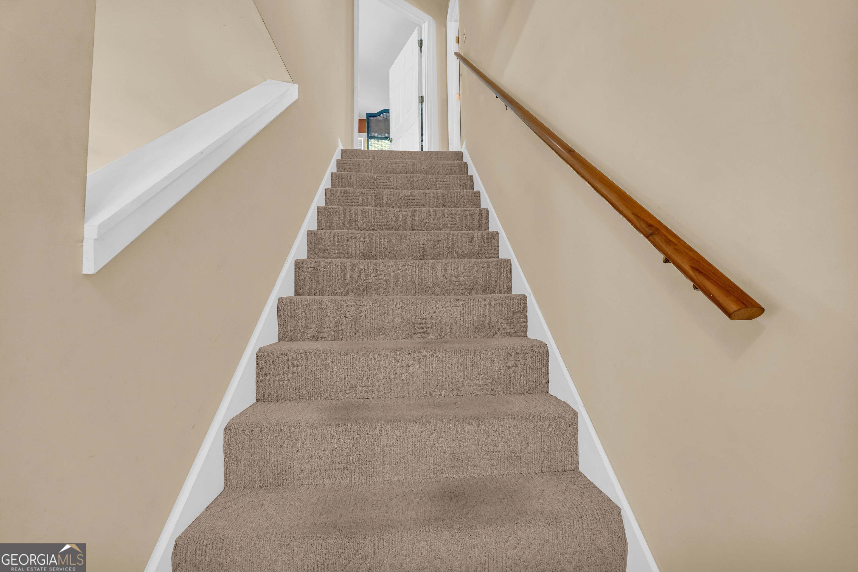 807 Satterfield Road Cleveland, GA 30528 - Photo 38 of 99 a view of staircase with white walls and white walls