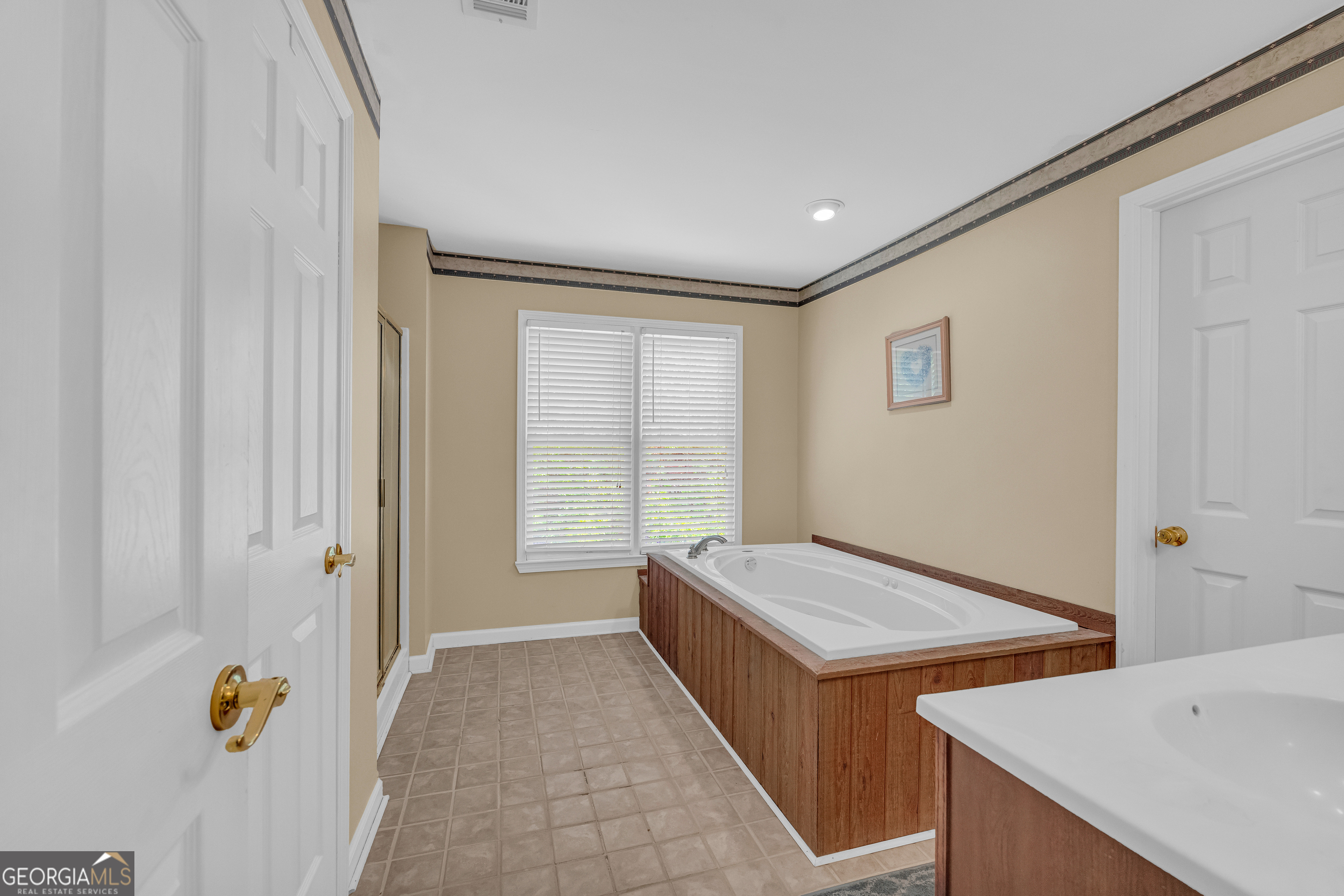 807 Satterfield Road Cleveland, GA 30528 - Photo 47 of 99 a bathroom with a tub and a sink