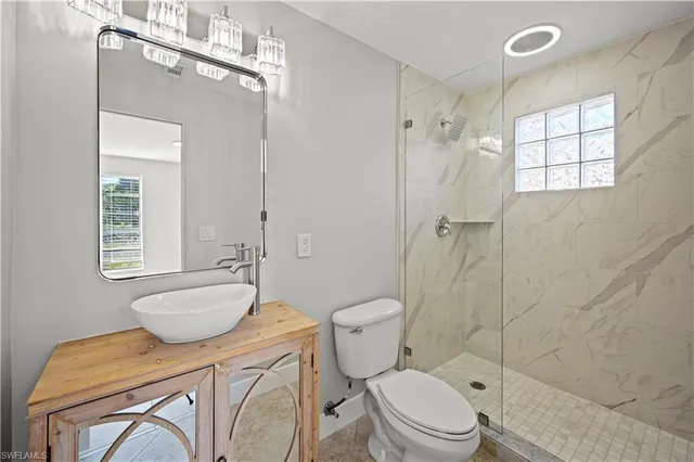 an empty room with closet