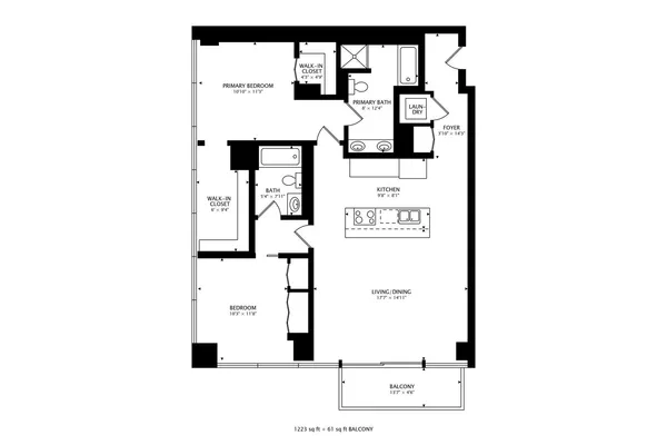 $570,000 | 653 North Kingsbury Street, Unit 1907, Chicago, IL 60654
