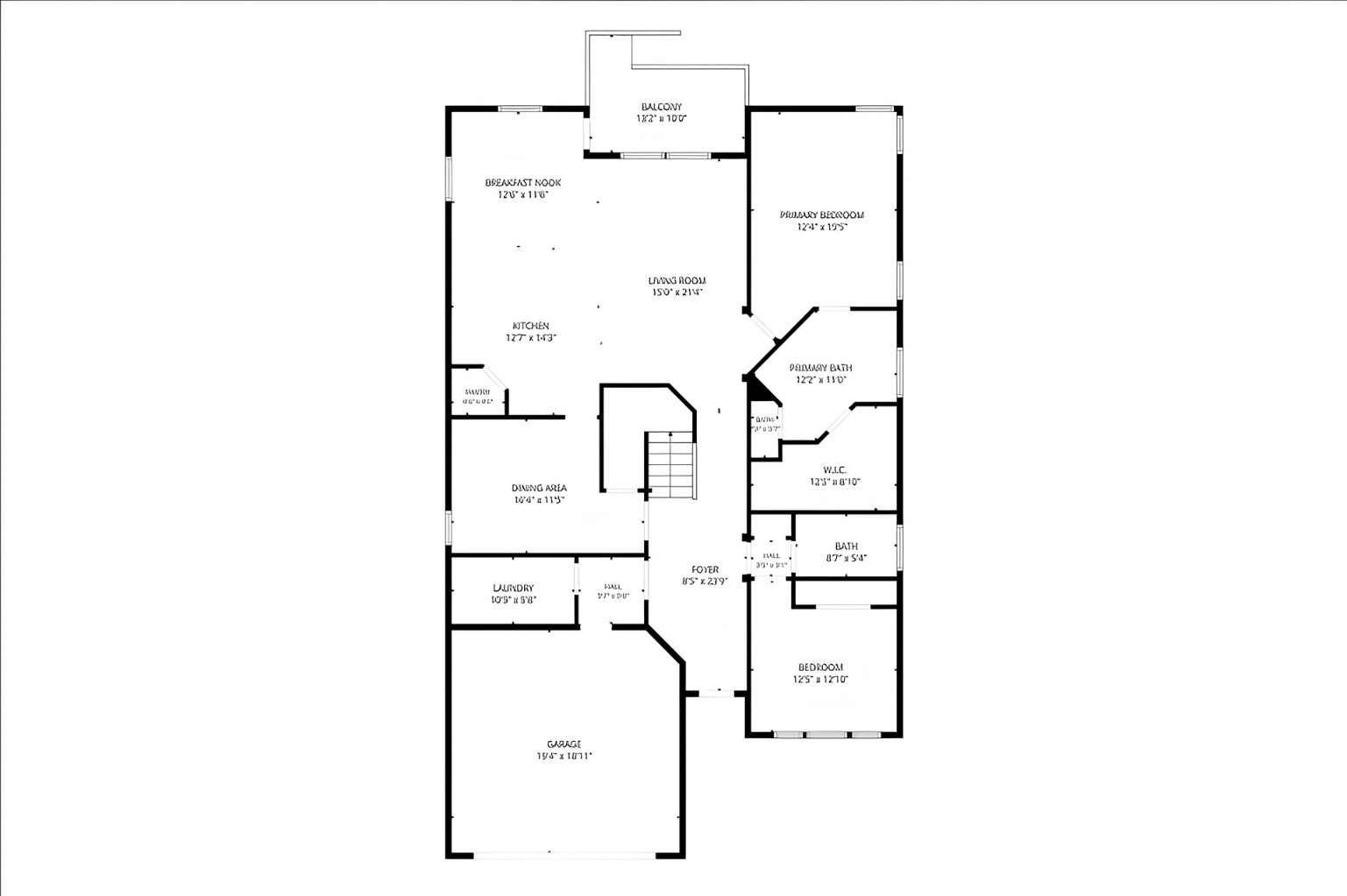 304 Santa Maria Street Georgetown, TX 78628 - Photo 35 of 37 Visualize your future home with this thoughtfully laid out and clearly labeled floor plan.