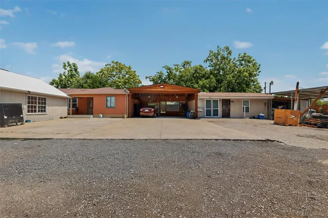 a view of front door