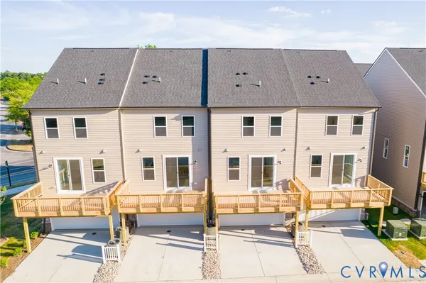 front view of a house with a street
