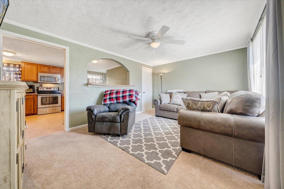 1173 Sawmill Road Ferrum, VA 24088 - Photo 2 of 39 a living room with furniture and a wooden floor