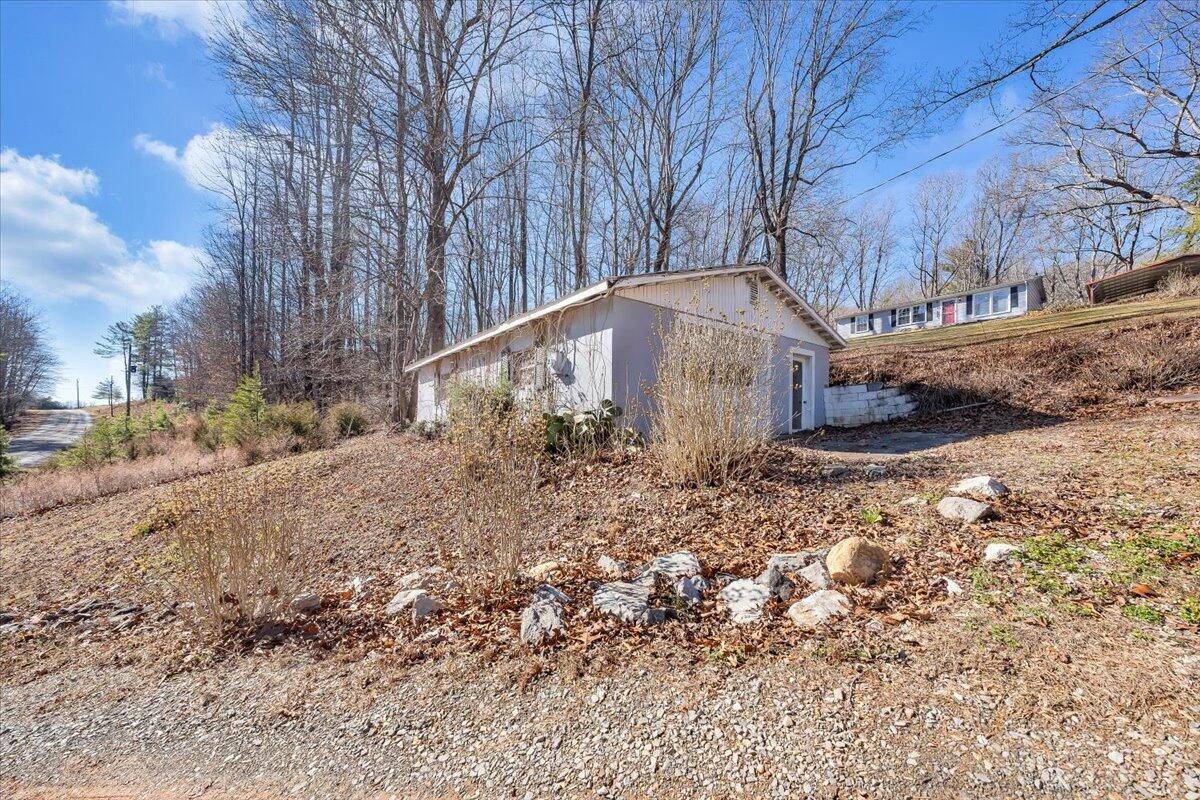 1173 Sawmill Road Ferrum, VA 24088 - Photo 26 of 39 a backyard of a house with large trees