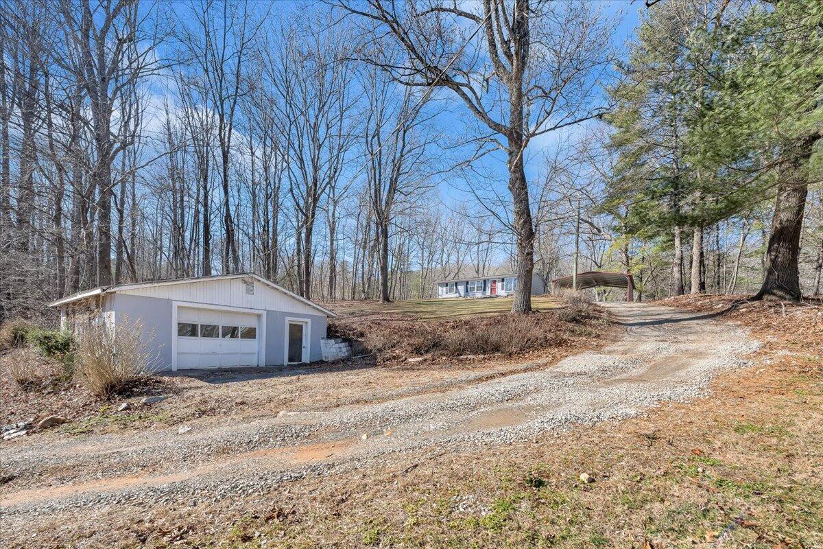 1173 Sawmill Road Ferrum, VA 24088 - Photo 27 of 39 a front view of a house with a yard