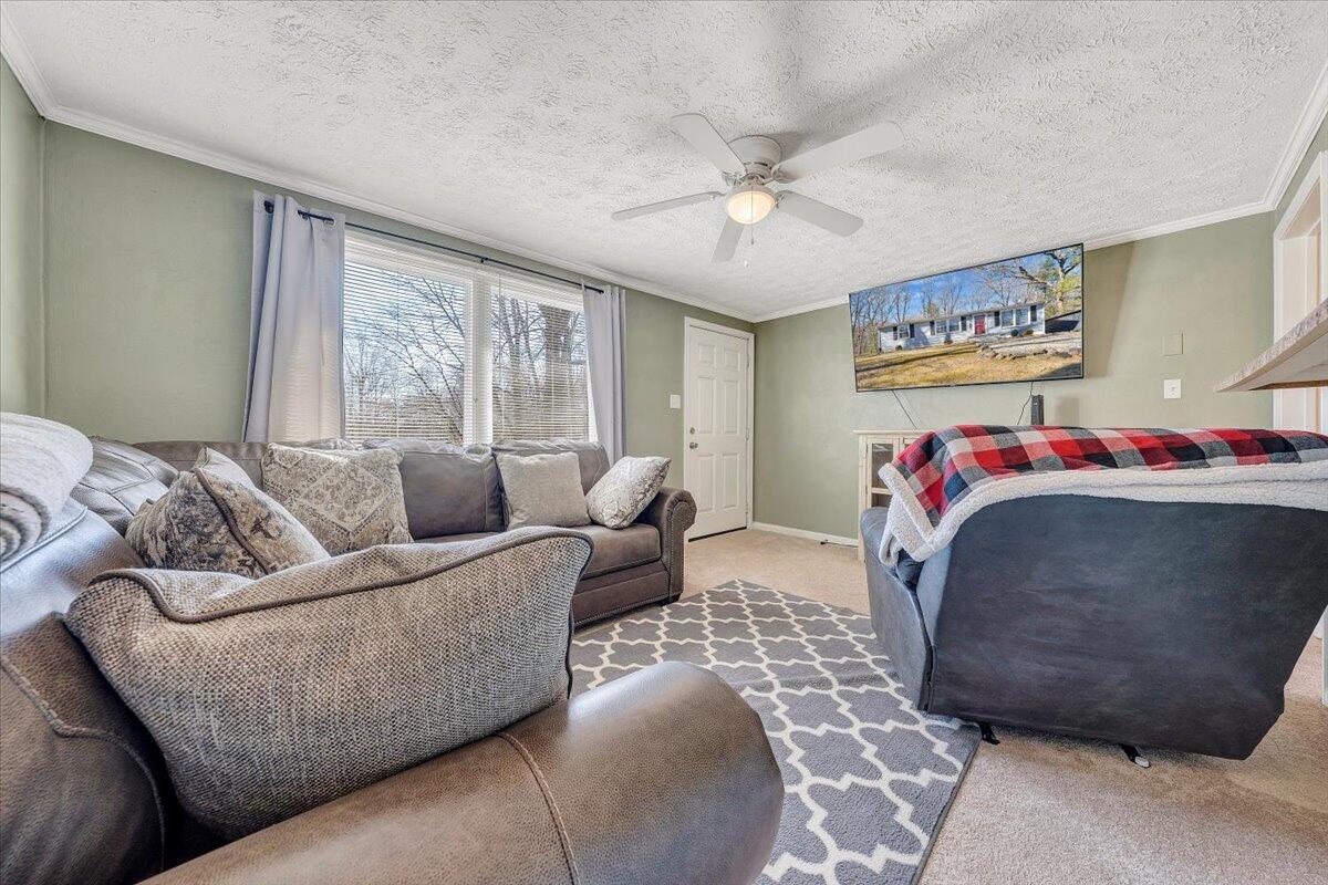 1173 Sawmill Road Ferrum, VA 24088 - Photo 3 of 39 a living room with furniture and a large window