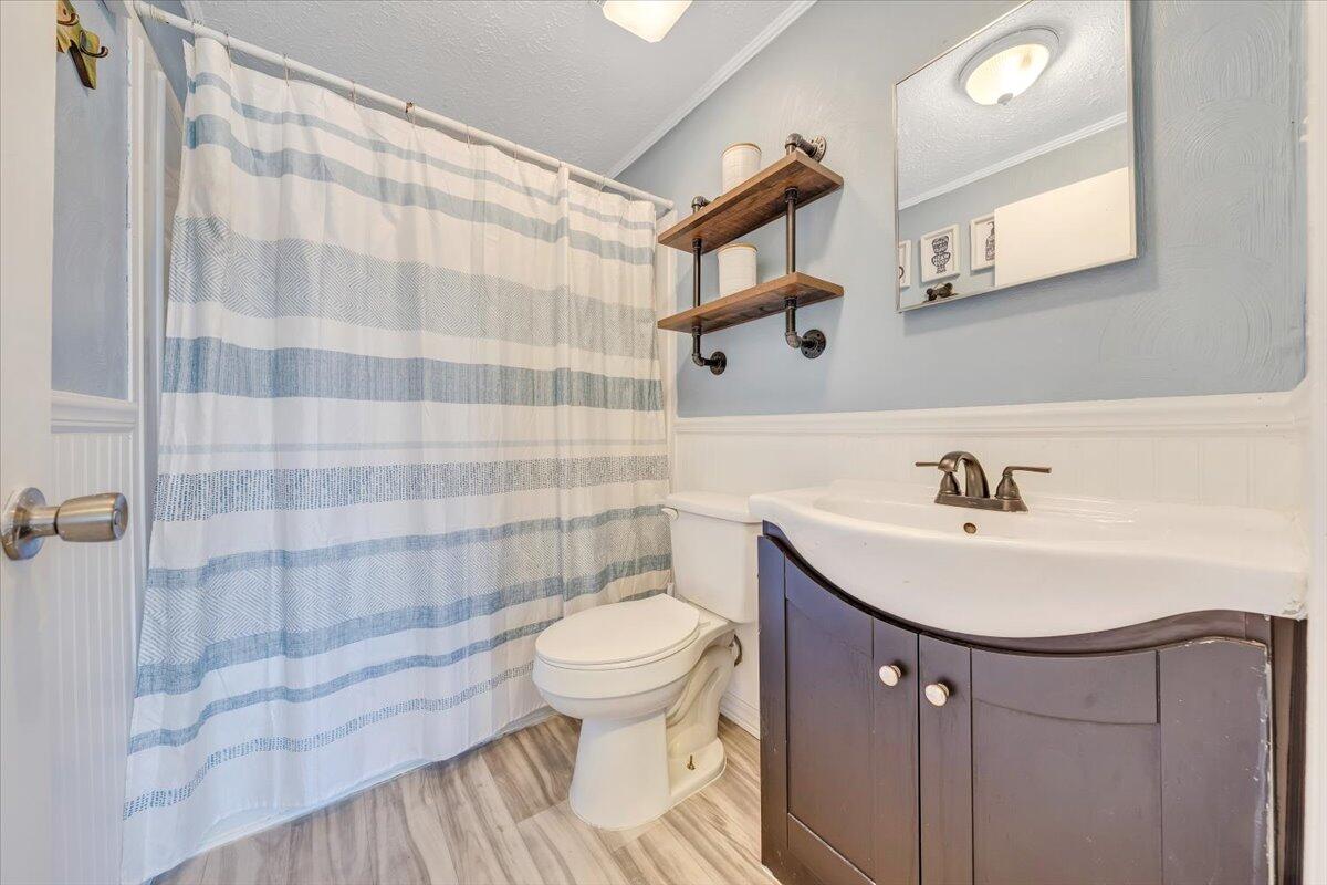 1173 Sawmill Road Ferrum, VA 24088 - Photo 10 of 39 a bathroom with a sink toilet and shower