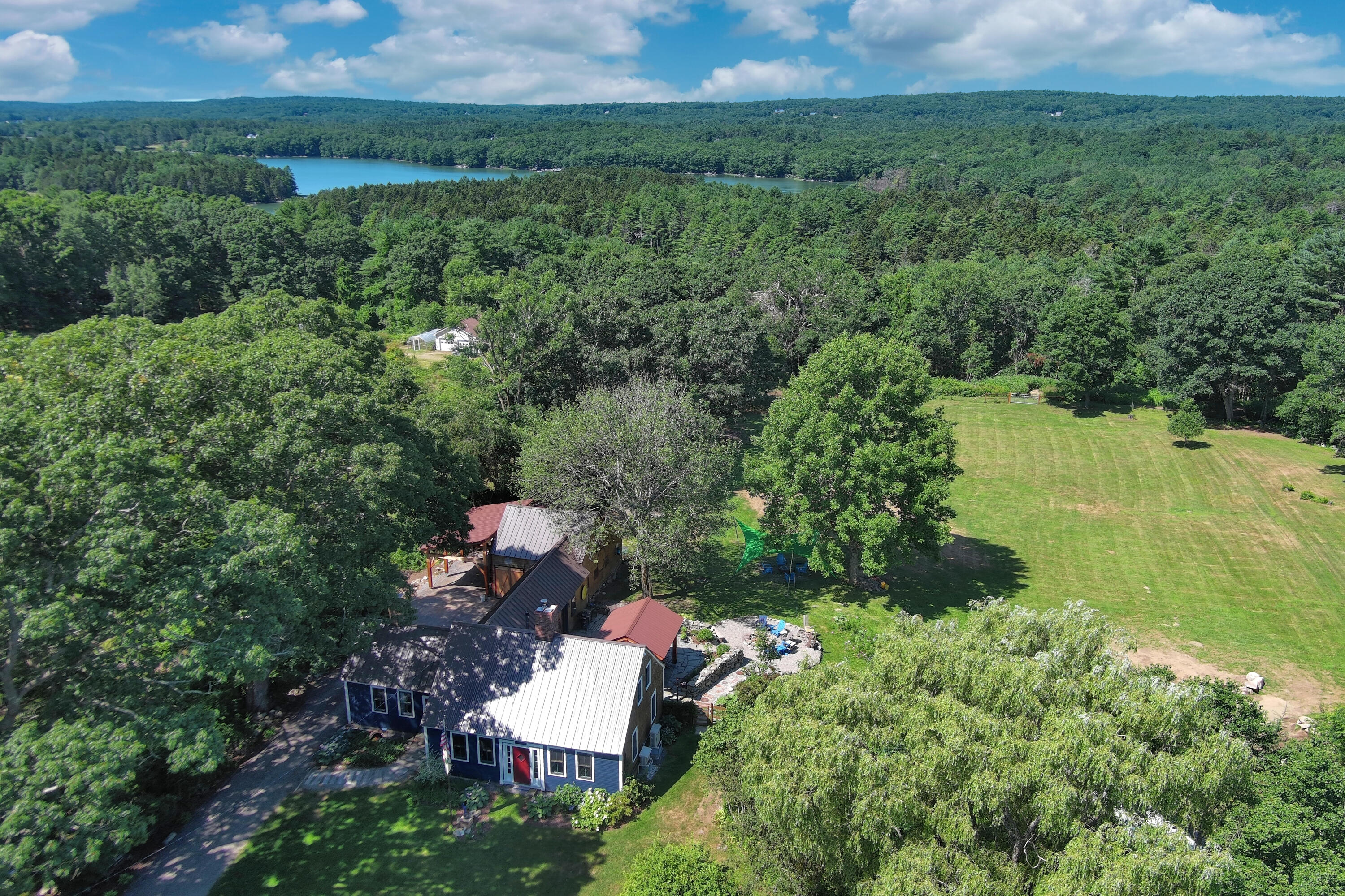 935 Dutch Neck Road Waldoboro, ME 04572 - Photo 2 of 78 935 Dutch Neck Road Aerial view