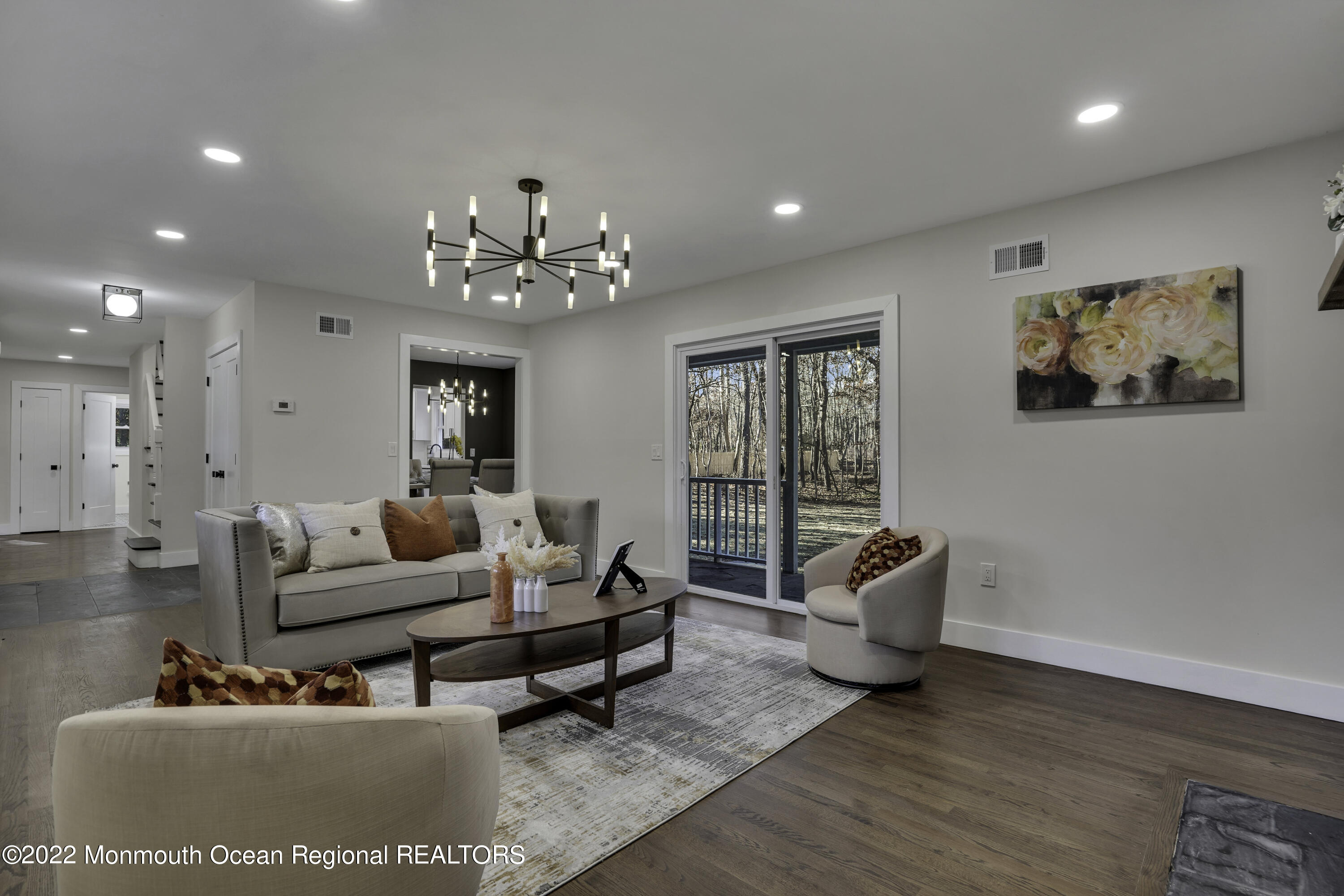 614 Jackson Mills Road Jackson, NJ 08527 - Photo 5 of 64 a living room with furniture and wooden floor