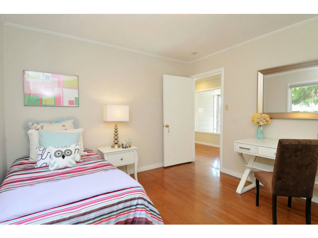 6 Spring Valley Lane Millbrae, CA 94030 - Photo 13 of 25 a bedroom with furniture and wooden floor