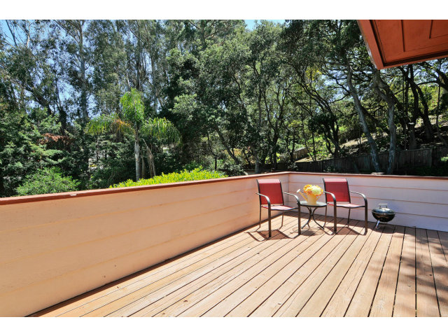 6 Spring Valley Lane Millbrae, CA 94030 - Photo 20 of 25 a view of roof deck with chairs and wooden floor