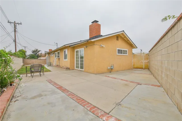 a house with a outdoor space