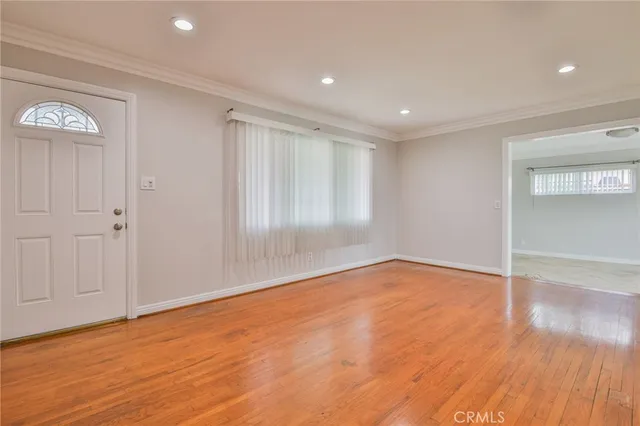 a view of empty room