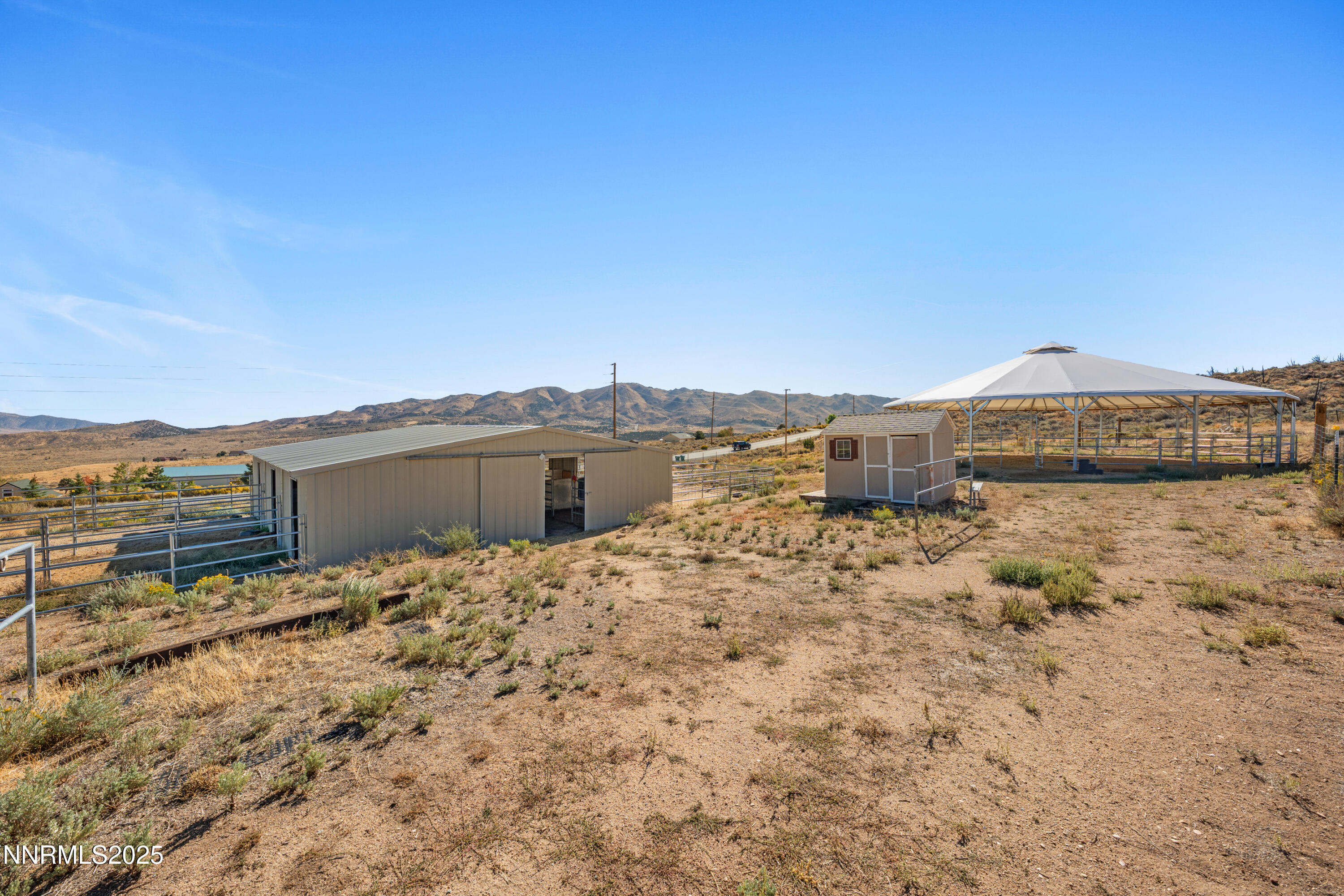 15190 North Red Rock Road Reno, NV 89508 - Photo 8 of 55 a view of a house with a dry yard