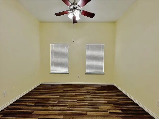 wooden floor in an empty room