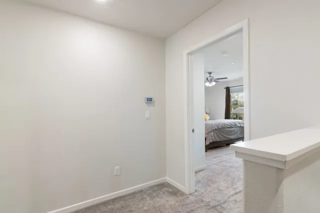 a en suite bathroom with a sink