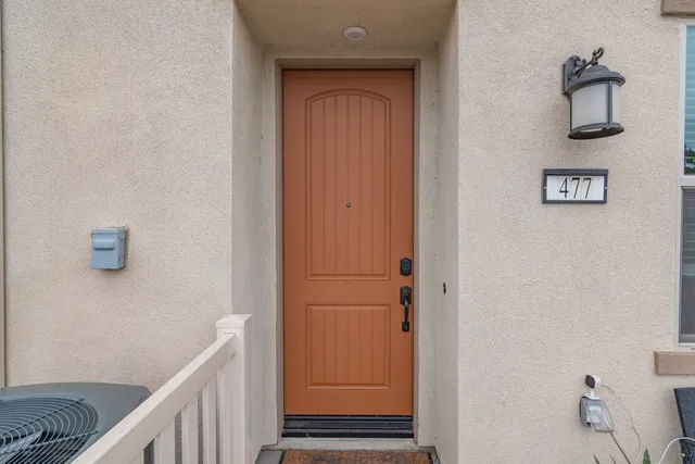a view of a hallway with elevator