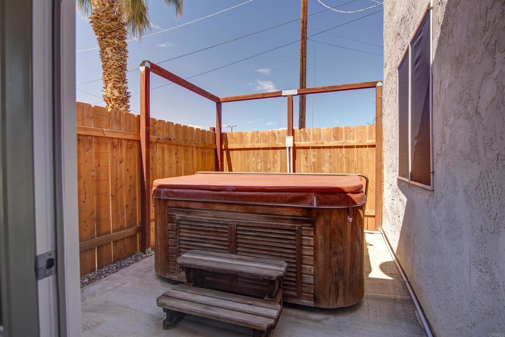 3456 El Tejon Road Borrego Springs, CA 92004 - Photo 14 of 17 a view of porch with furniture