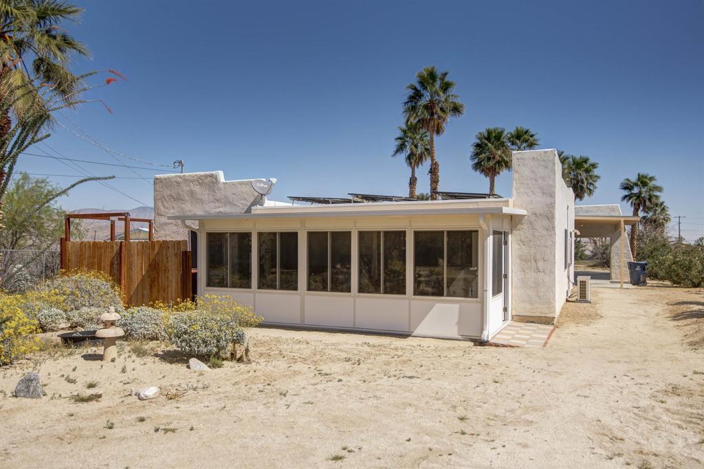 3456 El Tejon Road Borrego Springs, CA 92004 - Photo 15 of 17 a front view of a house with a yard