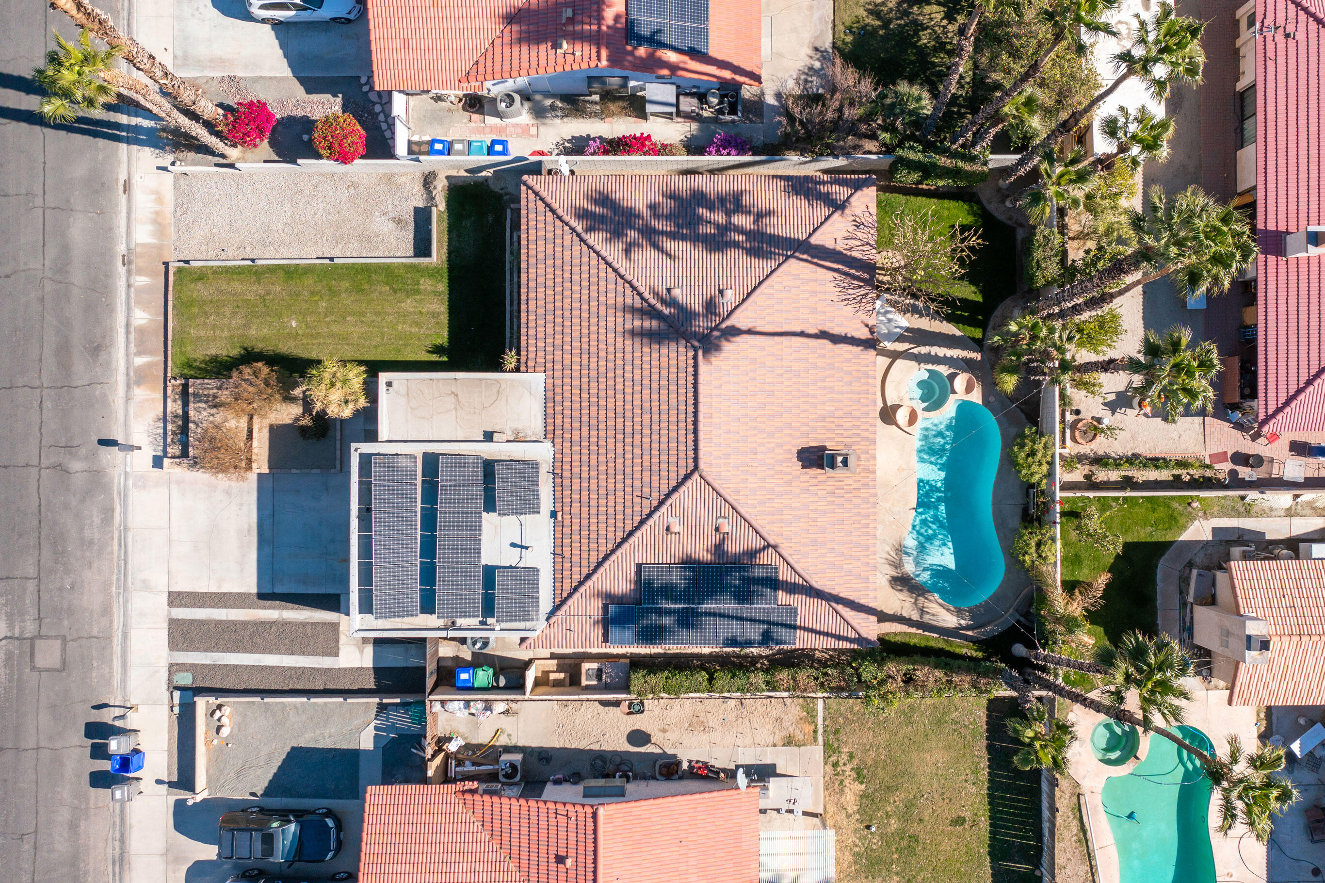 67395 Rango Road Cathedral City, CA 92234 - Photo 35 of 36 an aerial view of residential houses