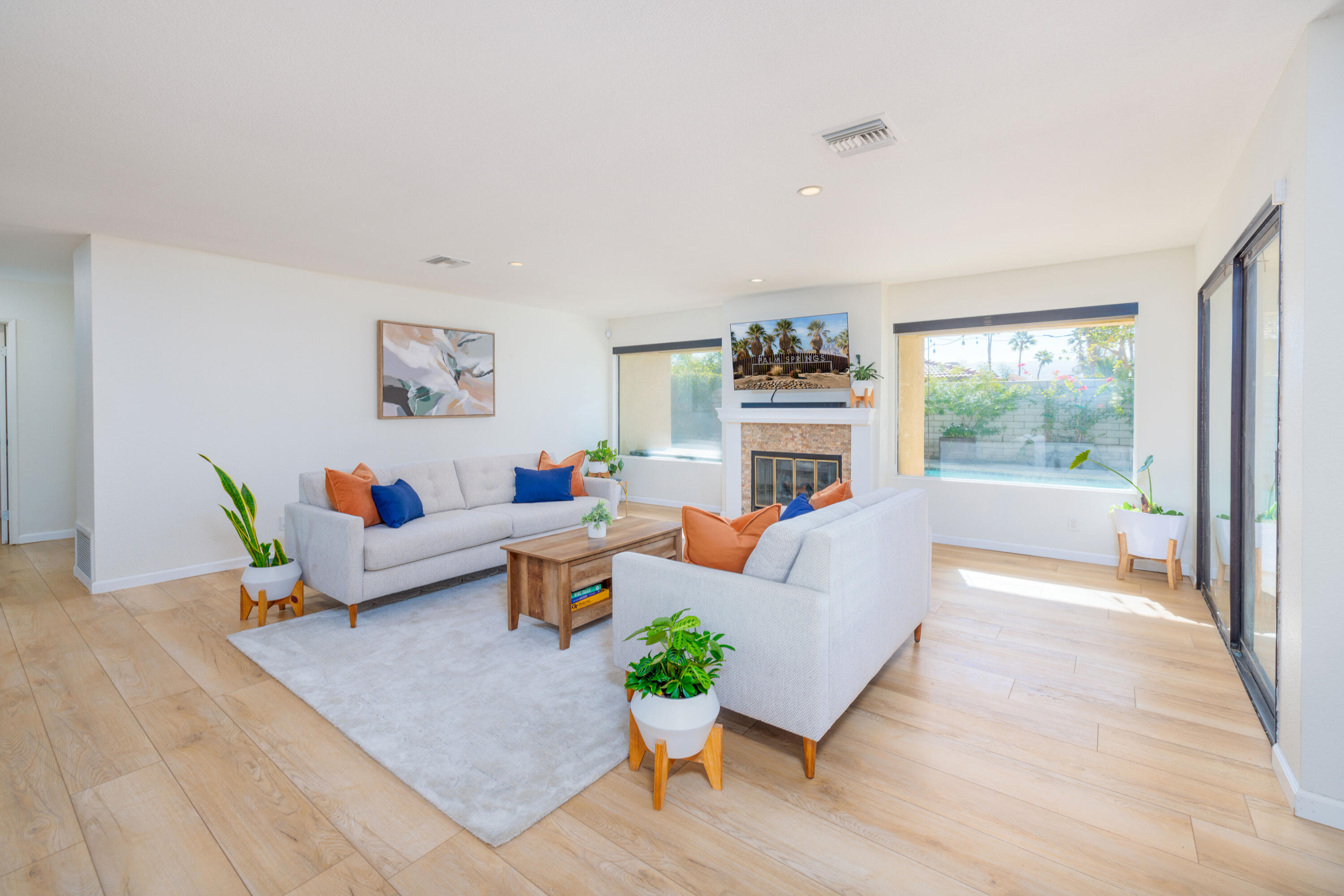 67395 Rango Road Cathedral City, CA 92234 - Photo 5 of 36 a living room with furniture and a large window
