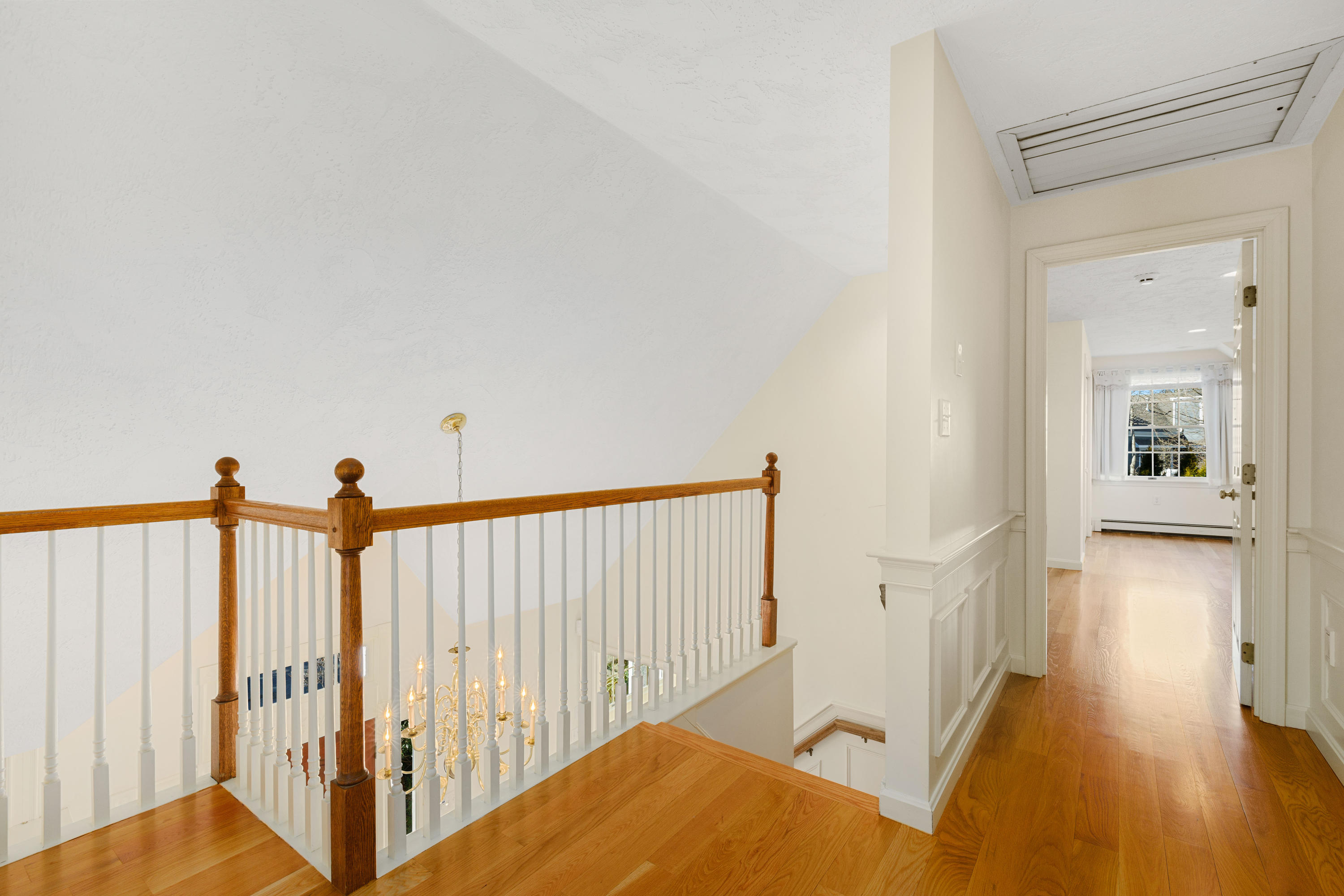 38 Parker Road Osterville, MA 02655 - Photo 25 of 58 a view of hallway with wooden floor