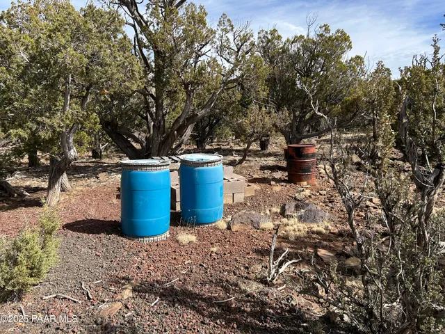 a view of a outdoor space with water view