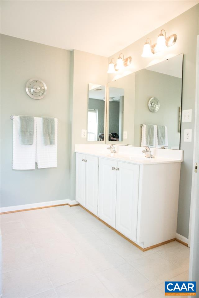 825 Rainier Road Charlottesville, VA 22903 - Photo 18 of 25 a bathroom with a sink a mirror and a vanity