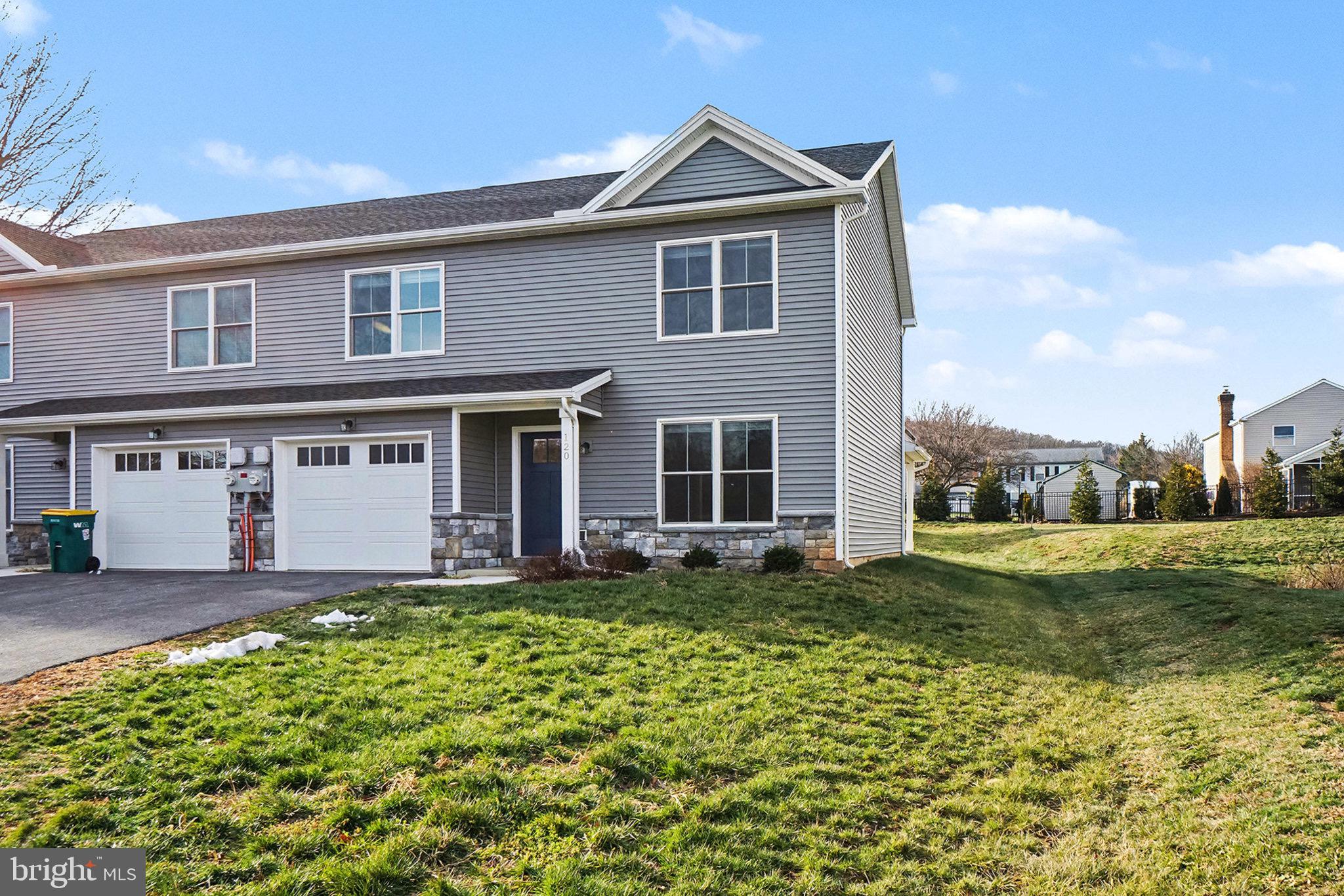 120 Hart Hershey, PA 17033 - Photo 16 of 16 a front view of a house with a yard