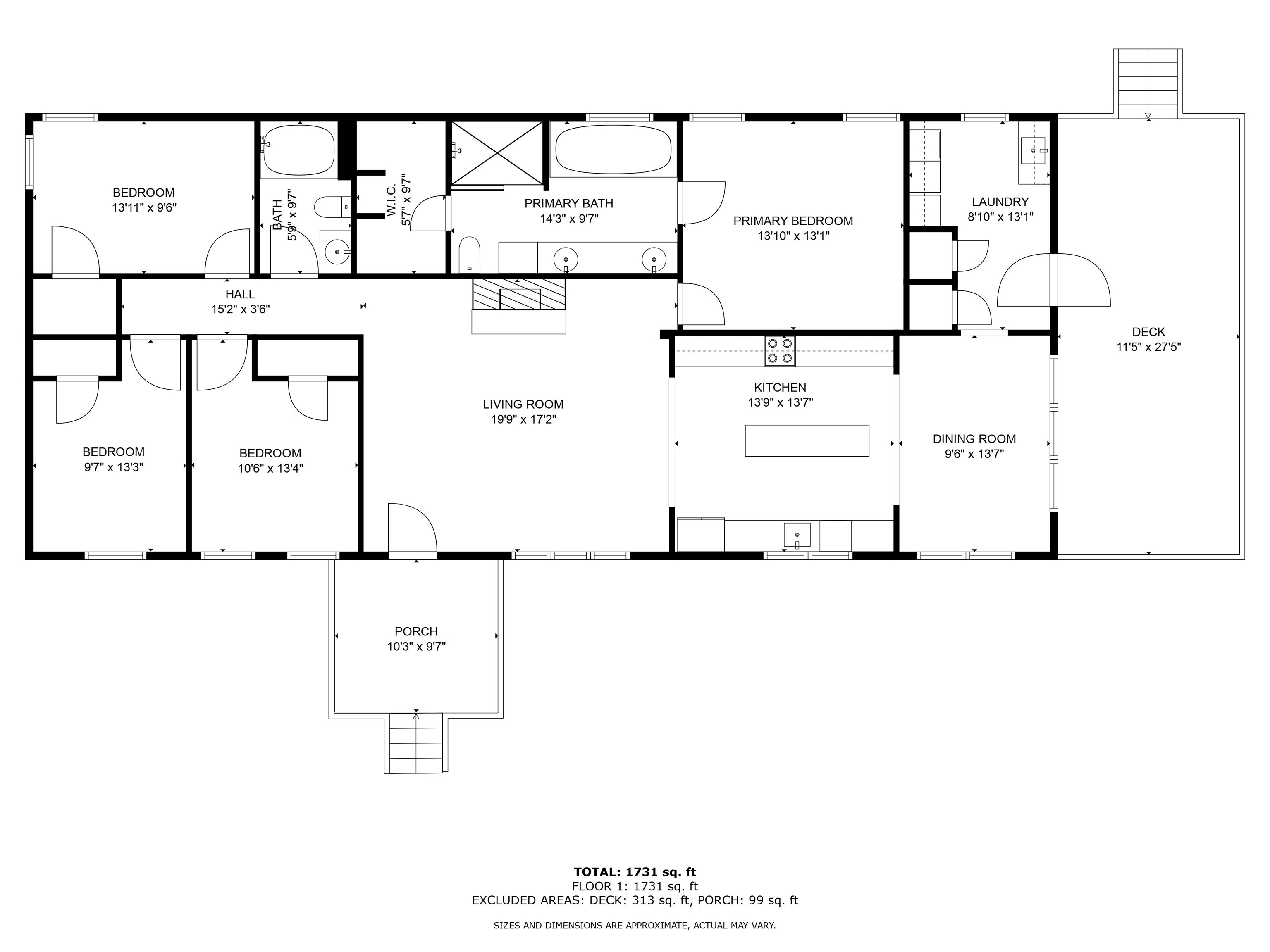 35641 County Road 39 Stapleton, AL 36578 - Photo 46 of 46 Floor plan
