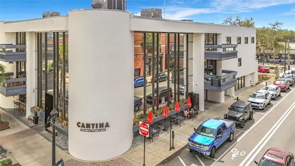a view of street with cars